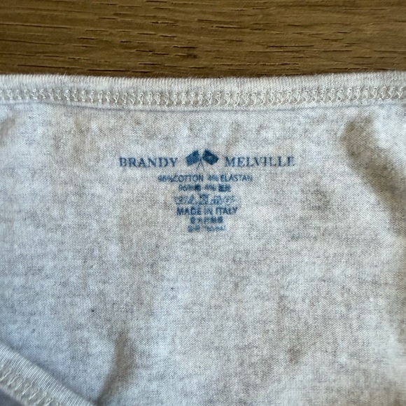 Brandy Melville Heather Gray Tank - Picture 2 of 3